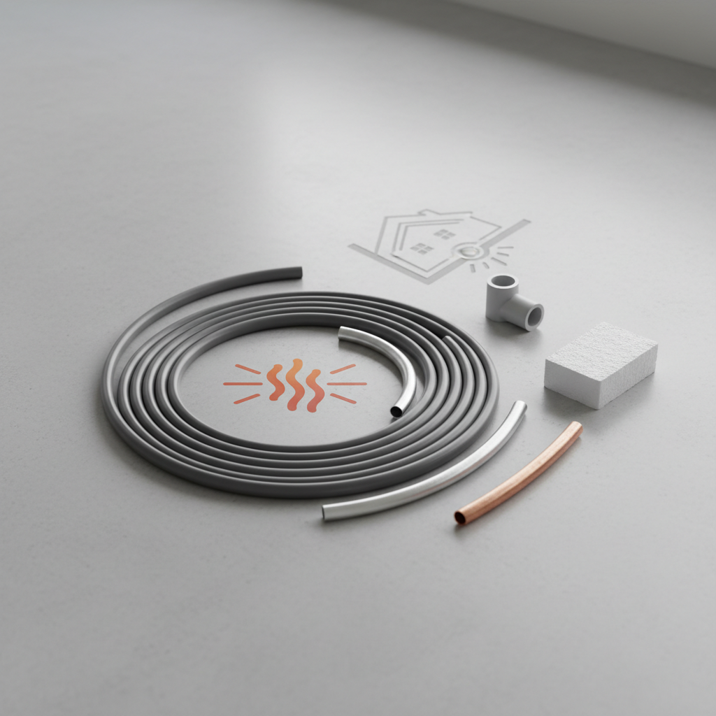 Ką reikia žinoti, renkantis grindinio šildymo vamzdžius savo namams