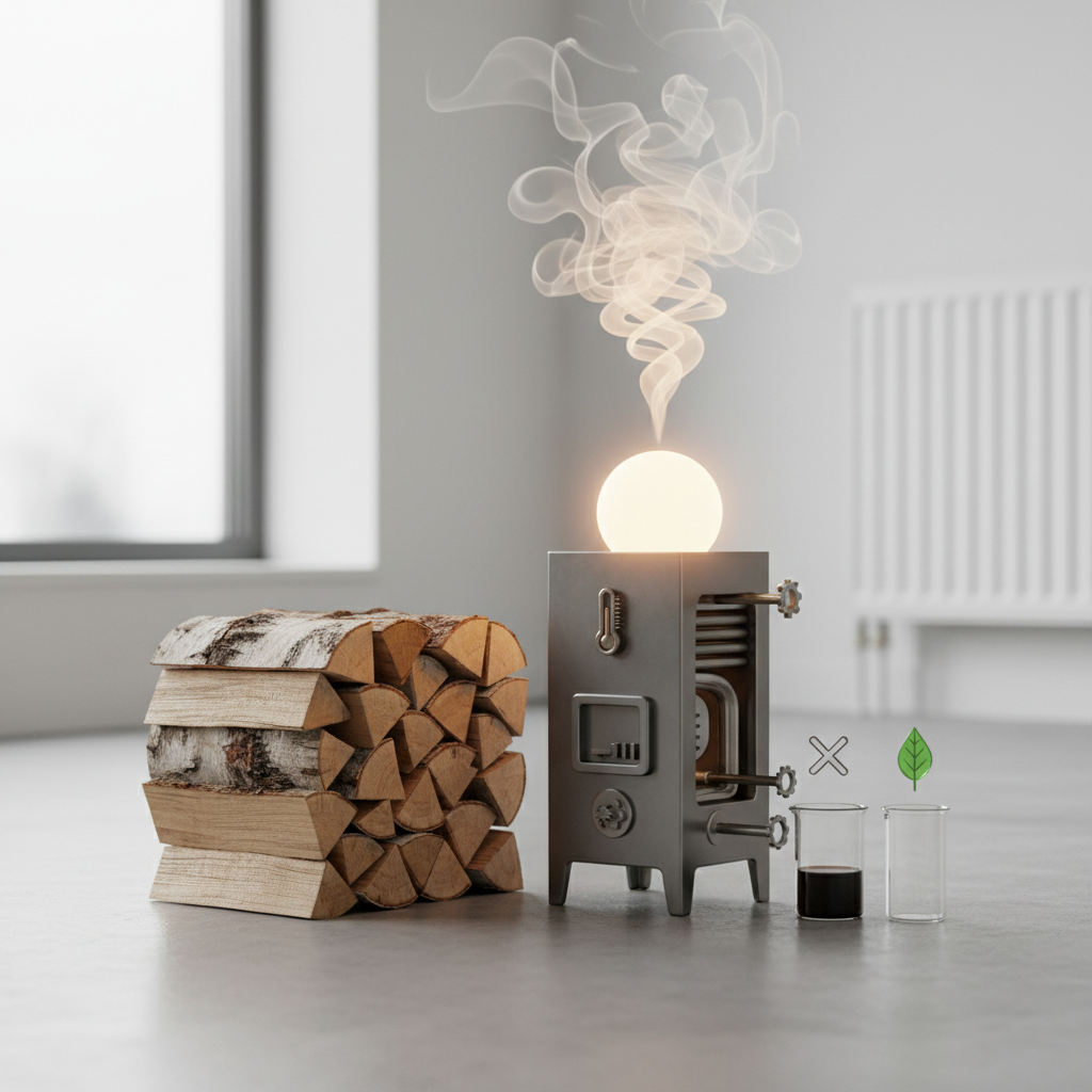 Ką reikia žinoti, renkantis malkinį katilą namų šildymui