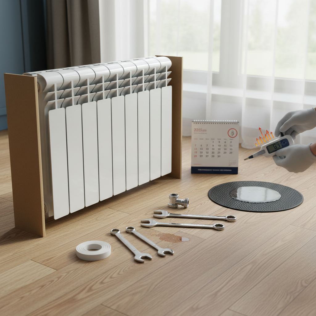 Kada ir kaip atlikti radiatoriaus keitimą bute: ką reikia žinoti gyventojams