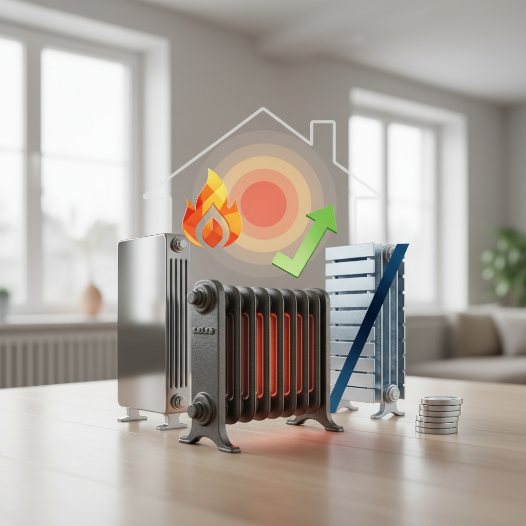 Kaip išsirinkti efektyviausius šildymo radiatorius ir sutaupyti šaltuoju sezonu