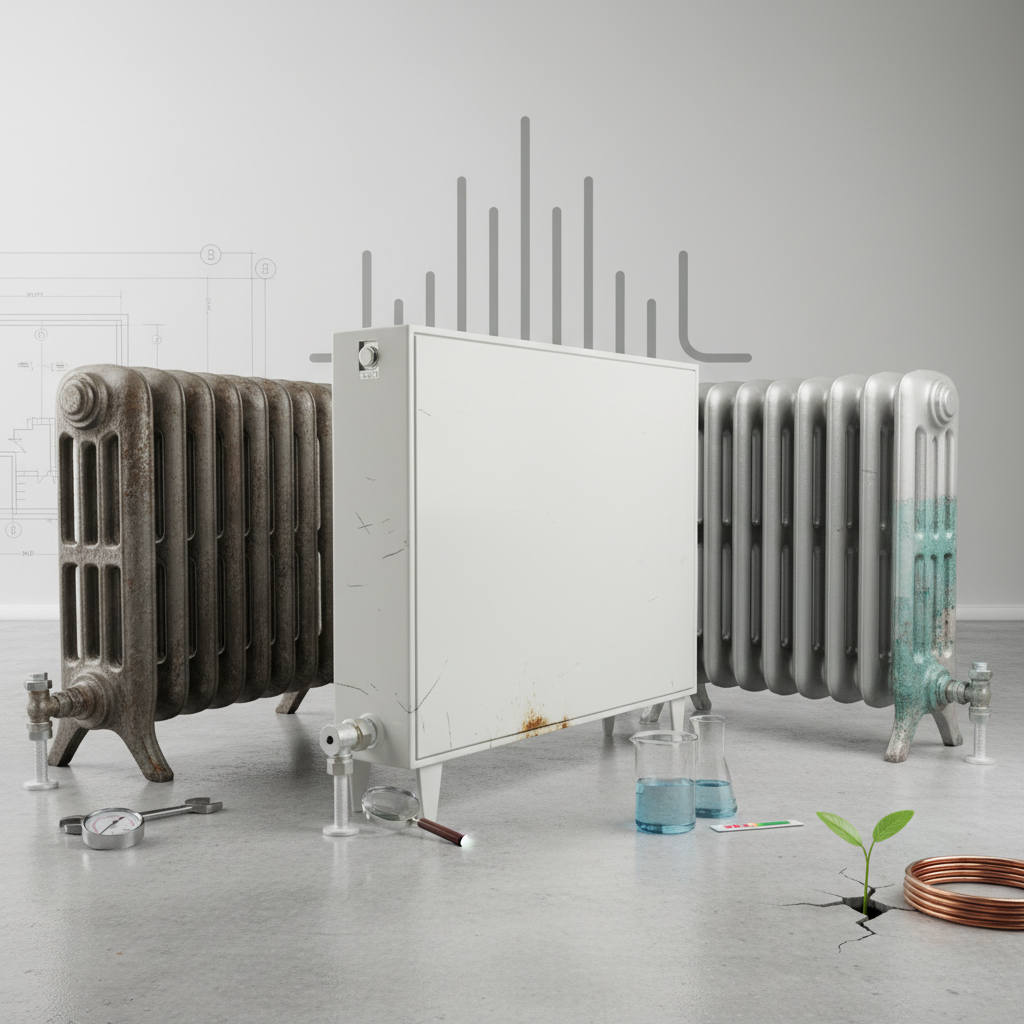 Kaip išsirinkti naudotus radiatorius: ką verta žinoti prieš perkant