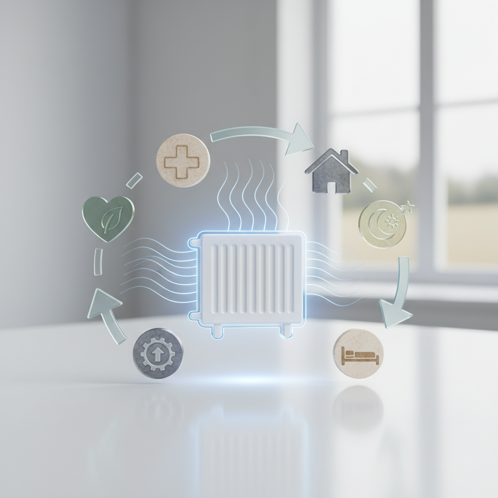 Kaip naujos kartos elektriniai radiatoriai padeda taupyti energiją ir užtikrina komfortą namuose