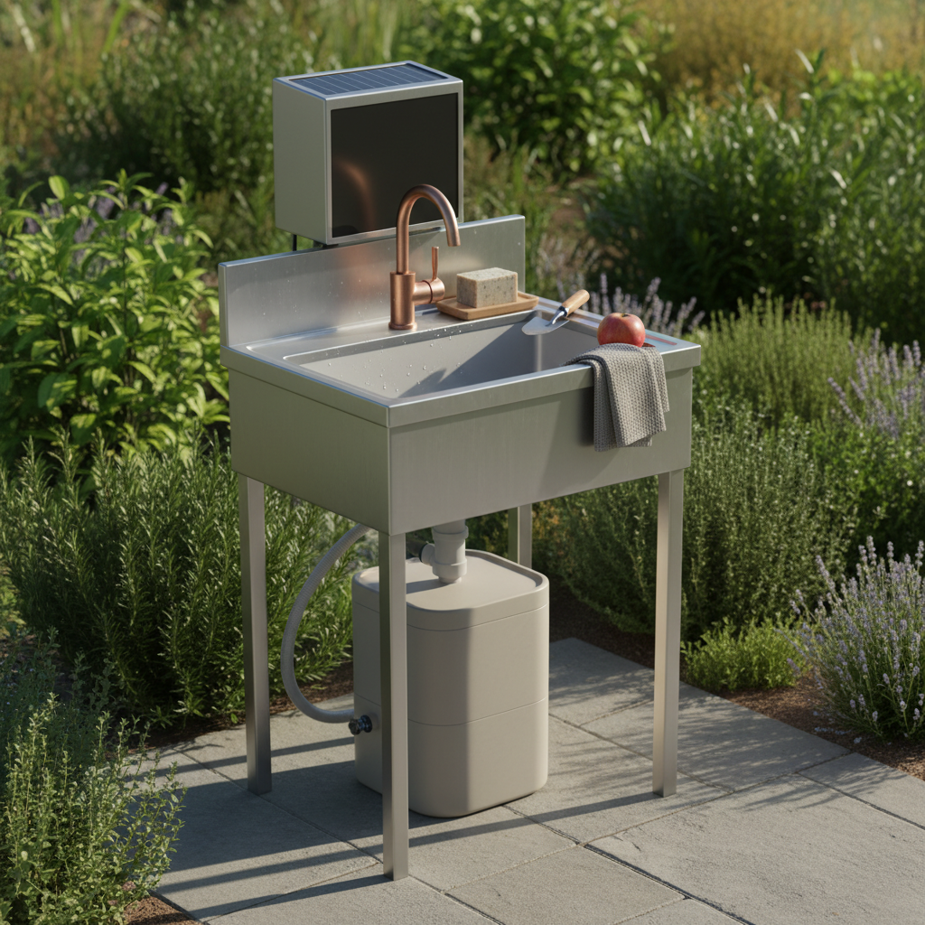 Kodėl verta pasirinkti sodo praustuvą su vandens šildytuvo bakeliu – praktiškas sprendimas jūsų kiemui