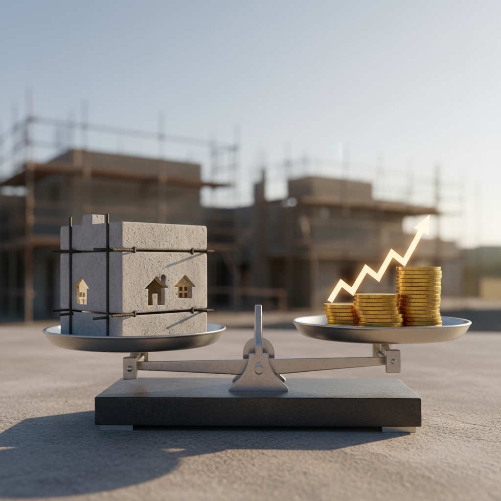 Betono kainų rekordai: kiek šiemet kainuos statybos?