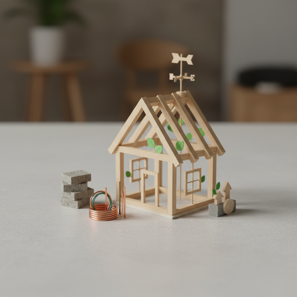 Karkasinių namų kainos 2024: kiek kainuoja pilna apdaila?