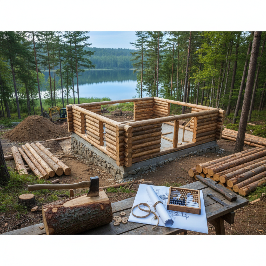 Kiek kainuoja rąstinis namas? Paaiškėjo tikrosios kainos