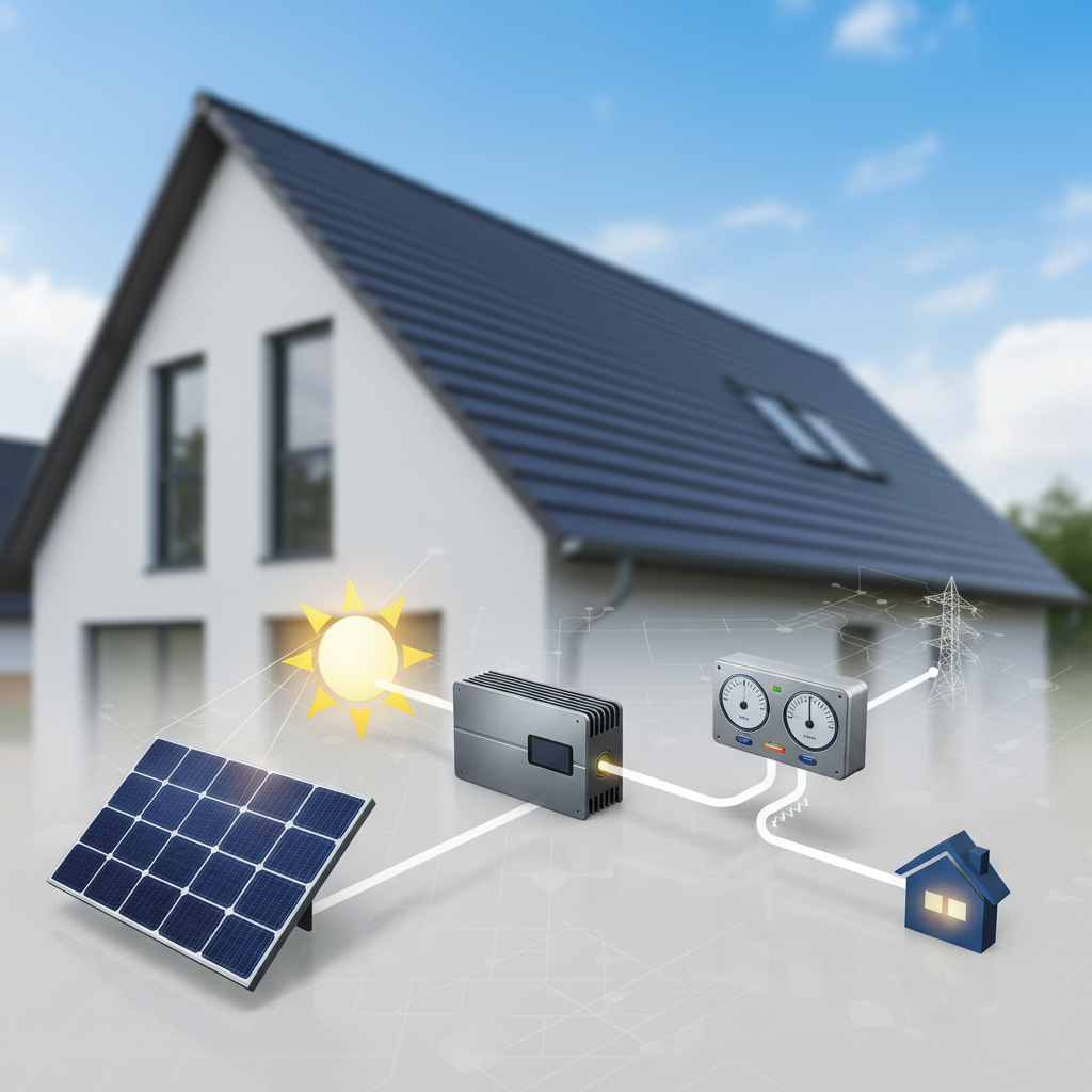 Saulės elektrinės prijungimo schema: ką būtina žinoti?