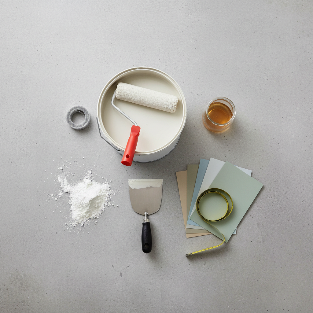 Sienų glaistymas ir dažymas: meistrai patarė, kaip sutaupyti