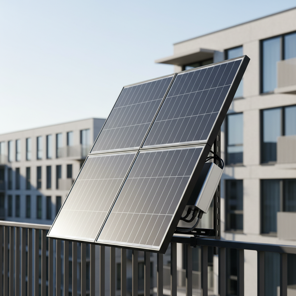 Saulės elektrinės balkonui: ar tai tikrai padeda sutaupyti?